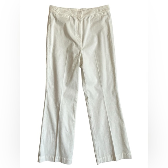 Alex Marie Pants - Alex Marie Meryl Ivory Denim Trousers Pants